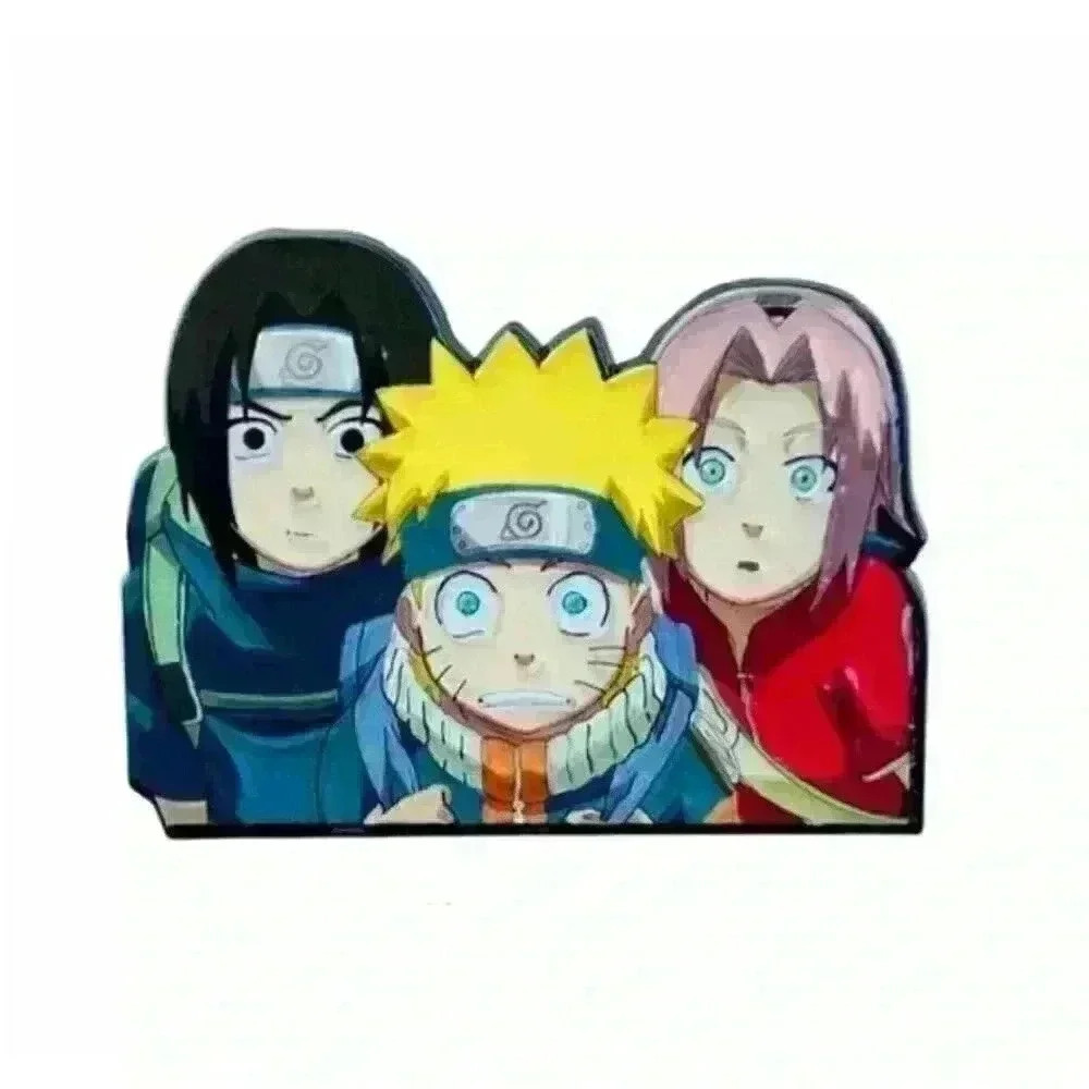 Naruto, Sasuke, and Sakura Team 7 Youthful Enamel Pin - Nostalgic Anime Pin - Picture 2 of 4